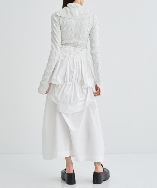 HOUGA（ホウガ）の「【HOUGA/ホウガ】garden dress/レースワンピース/スカート（ドレス・レディース・ホワイト・FREE）」の7枚目の写真