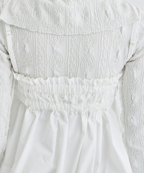 HOUGA（ホウガ）の「【HOUGA/ホウガ】garden dress/レースワンピース/スカート（ドレス・レディース・ホワイト・FREE）」の12枚目の写真