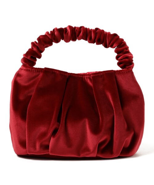 B:MING by BEAMS（ビーミングバイビームス）の「2WAY ベロアバッグ（ショルダーバッグ・レディース・レッド/ブラック・ONE SIZE）」の10枚目の写真
