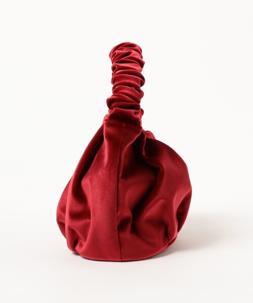 B:MING by BEAMS（ビーミングバイビームス）の「2WAY ベロアバッグ（ショルダーバッグ・レディース・レッド/ブラック・ONE SIZE）」の11枚目の写真