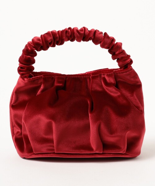 B:MING by BEAMS（ビーミングバイビームス）の「2WAY ベロアバッグ（ショルダーバッグ・レディース・レッド/ブラック・ONE SIZE）」の12枚目の写真