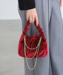 B:MING by BEAMS | 2WAY ベロアバッグ(ショルダーバッグ)
