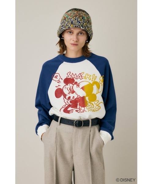 Disney SERIES CREATED by MUS（ディズニーシリーズクリエイテッドバイエムユーエス）の「MD COMIC プルオーバー（スウェット・レディース・ホワイト/ブラック・FREE）」の9枚目の写真