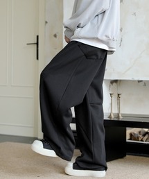 【FVLMEN】solid cut loose sweat Pants/ソリッド カット ルーズ スウェット パンツ