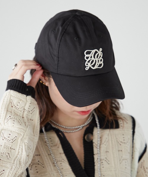 NUNIFE(ユニフィー)の「【NUNIFE/WEB限定】アルトローズキャップ(キャップ・レディース・ベージュ/ブラック・FREE)」の4枚目の写真