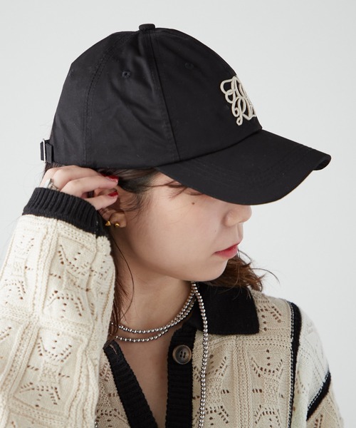 NUNIFE(ユニフィー)の「【NUNIFE/WEB限定】アルトローズキャップ(キャップ・レディース・ベージュ/ブラック・FREE)」の5枚目の写真