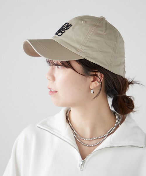 NUNIFE(ユニフィー)の「【NUNIFE/WEB限定】アルトローズキャップ(キャップ・レディース・ベージュ/ブラック・FREE)」の7枚目の写真