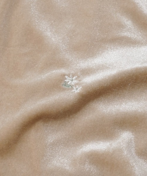 flower(フラワー)の「ベロアエンブロイダリーパンツ(その他パンツ・レディース・ブラック/ベージュ・FREE)」の10枚目の写真