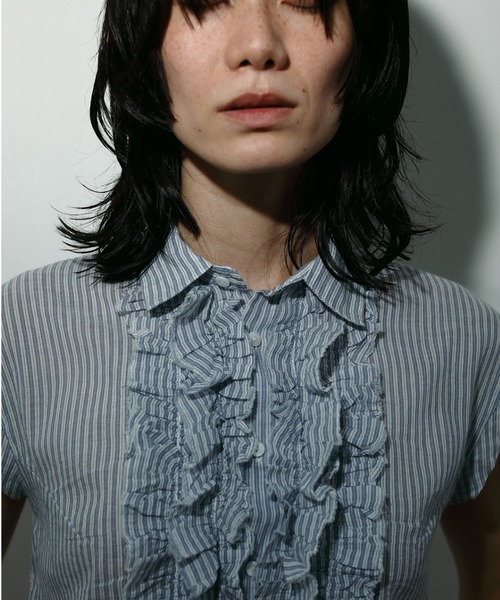 Sleeveless Frill Blouse（シャツ/ブラウス）｜anuke