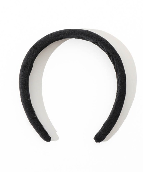 flower（フラワー）の「リボンパターンヘアバンド（カチューシャ・レディース・ブラック/グレー・FREE）」の13枚目の写真