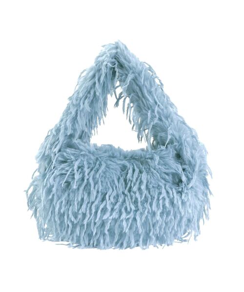 【セール】フェザーフェイクファーBAG（ハンドバッグ）｜LAGUNAMOON（ラグナムーン）