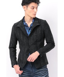 TORNADO MART マイクロスエード キルティングライダース