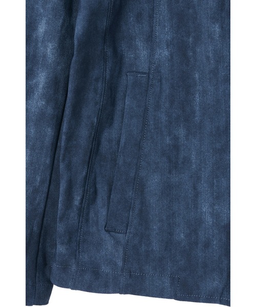 TORNADO MART（トルネードマート）の「TORNADO MART∴ハイテンションムラデニムプリントジャケット（その他アウター・メンズ・ブラック/グレー系その他/ネイビー・M/L/XXL/LL）」の5枚目の写真