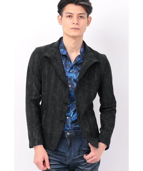 TORNADO MART（トルネードマート）の「TORNADO MART∴ハイテンションムラデニムプリントジャケット（その他アウター・メンズ・ブラック/グレー系その他/ネイビー・M/L/XXL/LL）」の19枚目の写真