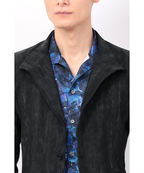 TORNADO MART（トルネードマート）の「TORNADO MART∴ハイテンションムラデニムプリントジャケット（その他アウター・メンズ・ブラック/グレー系その他/ネイビー・M/L/XXL/LL）」の22枚目の写真