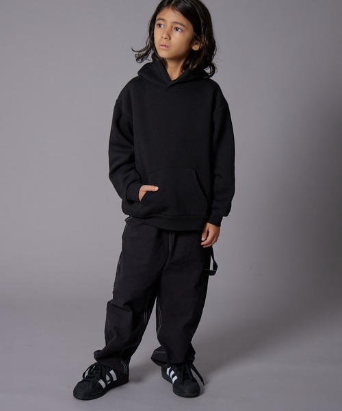 PAIRMANON STREET（ペアマノンストリート）の「【PAIRMANON STREET】裏起毛 マルチ グラフィック プリント パーカー（パーカー・キッズ・テラコッタ/レッド系その他/ベージュ系その他/ベージュ系その他2/グレー系その他2/グレー系その他3/ブルー系その他/グレー系その他/ブラック系その他2/ブラック系その他/ブラック系その他3/イエロー系その他・100/110/120/150/90/130/140/160）」の14枚目の写真