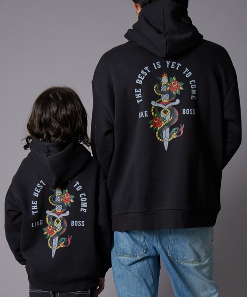 PAIRMANON STREET（ペアマノンストリート）の「【PAIRMANON STREET】裏起毛 マルチ グラフィック プリント パーカー（パーカー・キッズ・テラコッタ/レッド系その他/ベージュ系その他/ベージュ系その他2/グレー系その他2/グレー系その他3/ブルー系その他/グレー系その他/ブラック系その他2/ブラック系その他/ブラック系その他3/イエロー系その他・100/110/120/150/90/130/140/160）」の15枚目の写真