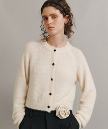 kiehtova（キエトヴァ）の「【kiehtova】GLITTER SHAGGY KNIT/グリッター シャギー カーデガン（カーディガン/ボレロ）」