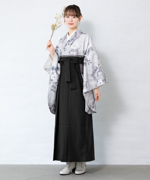 floroレディース袴4点セット （着物・襦袢・下帯・袴）（着物）｜SOUBIEN（ソウビエン）
