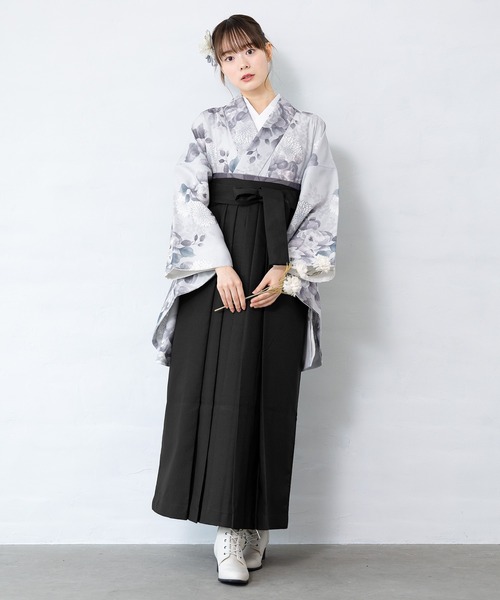 floroレディース袴4点セット （着物・襦袢・下帯・袴）（着物）｜SOUBIEN（ソウビエン）