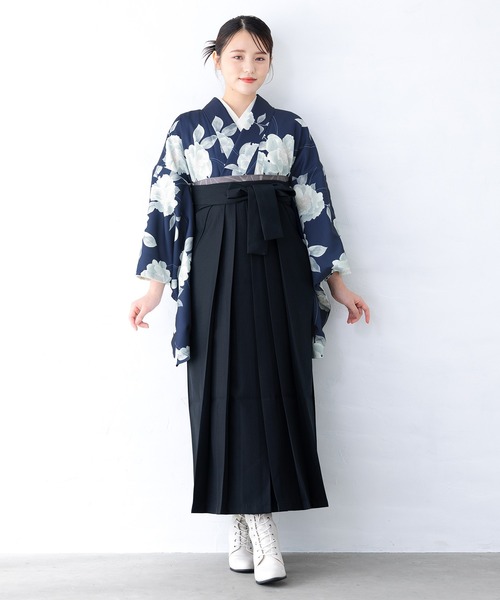 floroレディース袴4点セット （着物・襦袢・下帯・袴）（着物）｜SOUBIEN（ソウビエン）