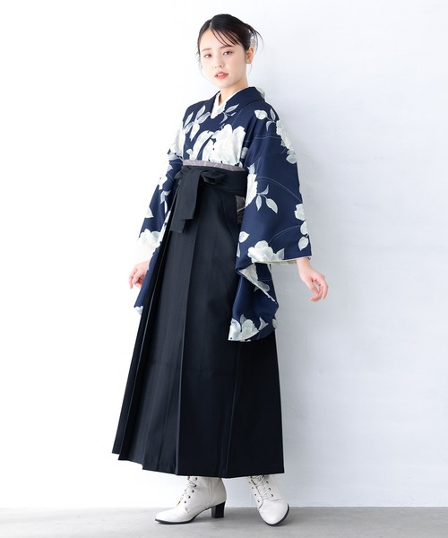 floroレディース袴4点セット （着物・襦袢・下帯・袴）（着物）｜SOUBIEN（ソウビエン）