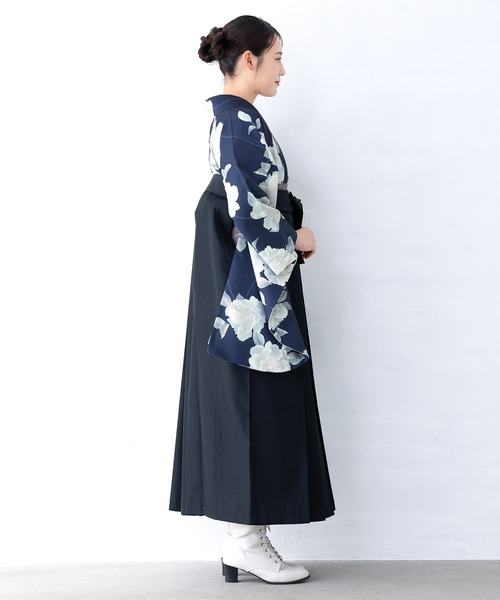 floroレディース袴4点セット （着物・襦袢・下帯・袴）（着物）｜SOUBIEN（ソウビエン）