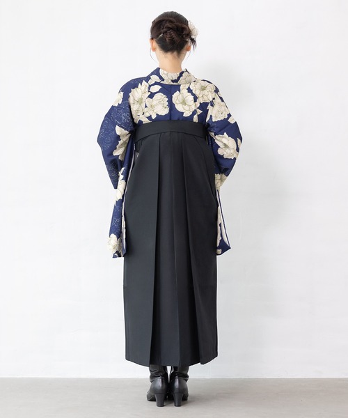 floroレディース袴4点セット （着物・襦袢・下帯・袴）（着物）｜SOUBIEN（ソウビエン）