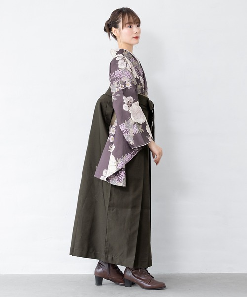 floroレディース袴4点セット （着物・襦袢・下帯・袴）（着物）｜SOUBIEN（ソウビエン）