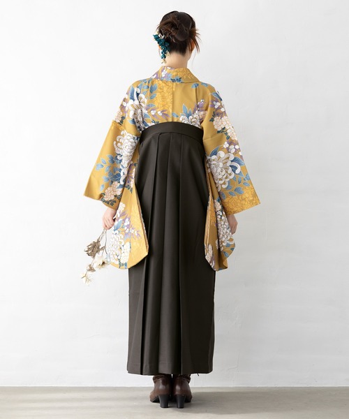 floroレディース袴4点セット （着物・襦袢・下帯・袴）（着物）｜SOUBIEN（ソウビエン）