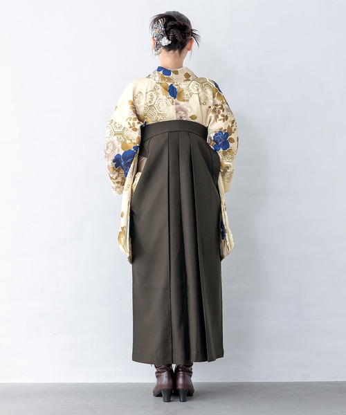 floroレディース袴4点セット （着物・襦袢・下帯・袴）（着物）｜SOUBIEN（ソウビエン）