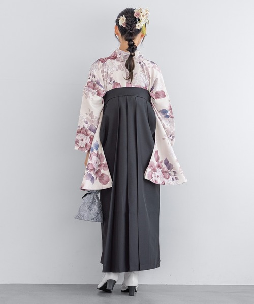 floroレディース袴4点セット （着物・襦袢・下帯・袴）（着物）｜SOUBIEN（ソウビエン）