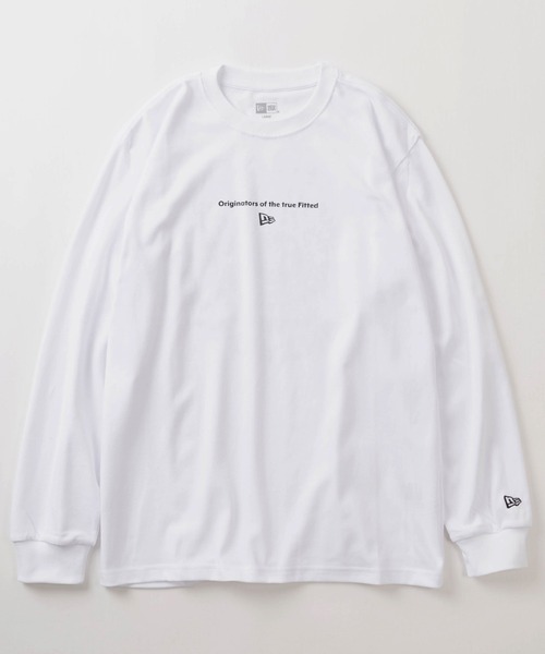 NEW ERA(ニューエラ)の「【NEW ERA/ニューエラ】Circle OOTTF サークルロゴ バックプリント ロングスリーブT/長袖Tシャツ/レギュラーフィット/ORIGINATORS CIRCLE/ 吸汗/ 速乾(Tシャツ/カットソー・メンズ・ブラック/ホワイト・M/L/XL)」の5枚目の写真