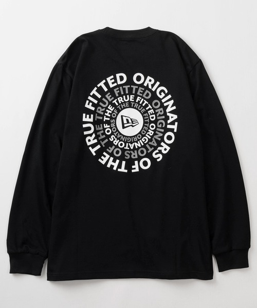 NEW ERA(ニューエラ)の「【NEW ERA/ニューエラ】Circle OOTTF サークルロゴ バックプリント ロングスリーブT/長袖Tシャツ/レギュラーフィット/ORIGINATORS CIRCLE/ 吸汗/ 速乾(Tシャツ/カットソー・メンズ・ブラック/ホワイト・M/L/XL)」の10枚目の写真