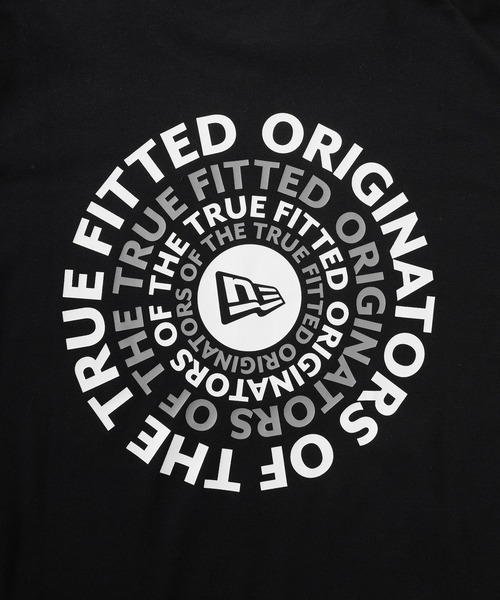 NEW ERA(ニューエラ)の「【NEW ERA/ニューエラ】Circle OOTTF サークルロゴ バックプリント ロングスリーブT/長袖Tシャツ/レギュラーフィット/ORIGINATORS CIRCLE/ 吸汗/ 速乾(Tシャツ/カットソー・メンズ・ブラック/ホワイト・M/L/XL)」の17枚目の写真