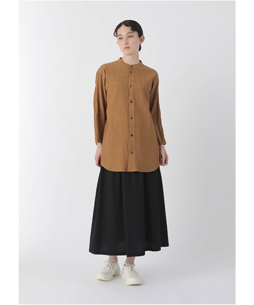 Plantation（プランテーション）の「BIZENグロスWAVE D / シャツ / (O)（シャツ/ブラウス・レディース・ライトブラウン・M size）」の2枚目の写真