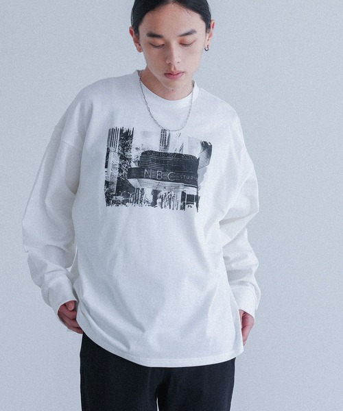 MDR（エムディアール）の「マルチプリントロンＴ（Tシャツ/カットソー・メンズ・ブラック系その他2/ホワイト系その他4/ブラック系その他/ブラック系その他4/ホワイト系その他/ホワイト系その他2/ホワイト系その他3/ブラック系その他3・L/M）」の4枚目の写真