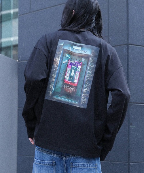 MDR（エムディアール）の「マルチプリントロンＴ（Tシャツ/カットソー・メンズ・ブラック系その他2/ホワイト系その他4/ブラック系その他/ブラック系その他4/ホワイト系その他/ホワイト系その他2/ホワイト系その他3/ブラック系その他3・L/M）」の6枚目の写真