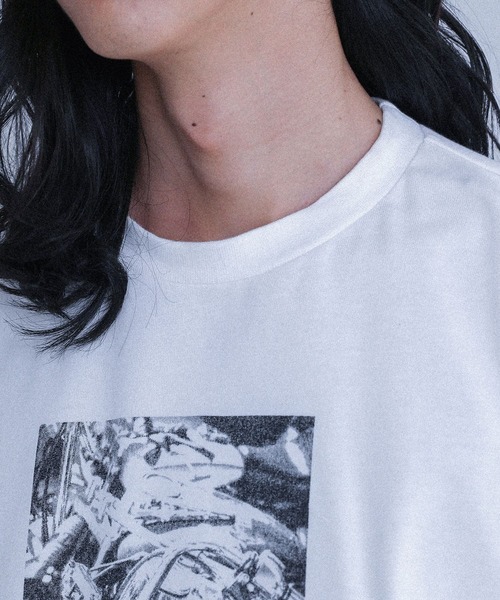 MDR（エムディアール）の「マルチプリントロンＴ（Tシャツ/カットソー・メンズ・ブラック系その他2/ホワイト系その他4/ブラック系その他/ブラック系その他4/ホワイト系その他/ホワイト系その他2/ホワイト系その他3/ブラック系その他3・L/M）」の9枚目の写真