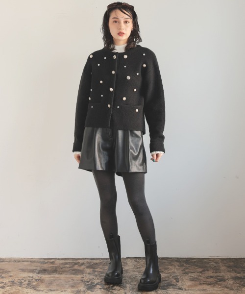 DONOBAN(ドノバン)の「サイドゴアミドルブーツ(パンプス・レディース・ブラック・35/37/39)」の19枚目の写真