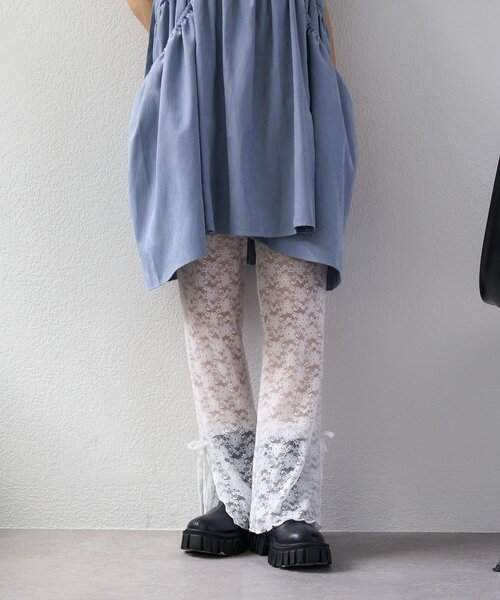 新サイズ追加！Sサイズ/Freeサイズ】レースパンツ（その他パンツ