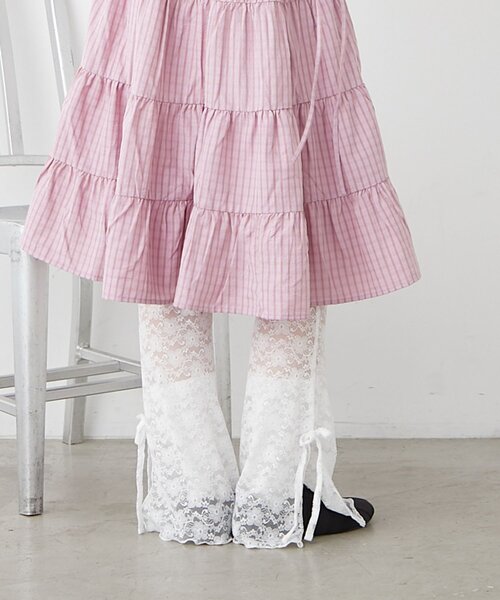 セール】【新サイズ追加！Sサイズ/Freeサイズ】レースパンツ（その他