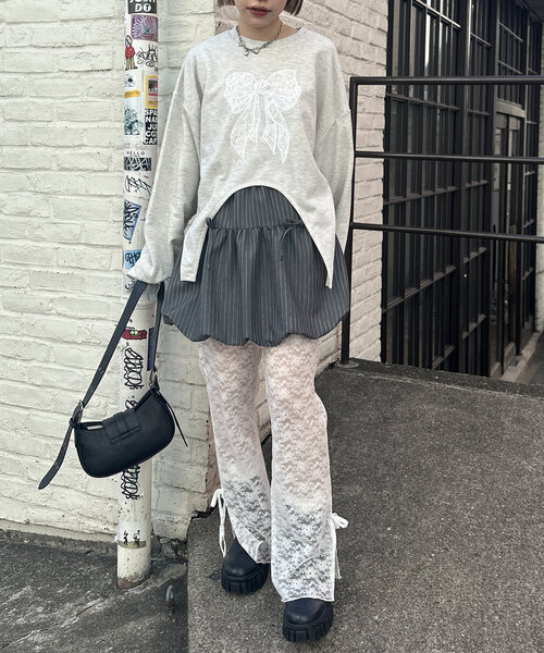 新サイズ追加！Sサイズ/Freeサイズ】レースパンツ（その他パンツ