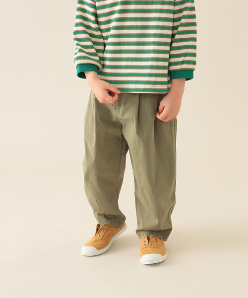 BEAMS mini(ビームスミニ)の「ファーマー パンツ 2025SS(90~150cm)(その他パンツ・キッズ・オリーブ/ネイビー・100/140/130/120/110/90/150)」の2枚目の写真
