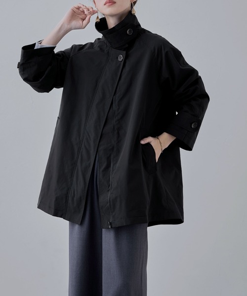 コート アウター B3 boa jacket /スタンドカラーファーミドル