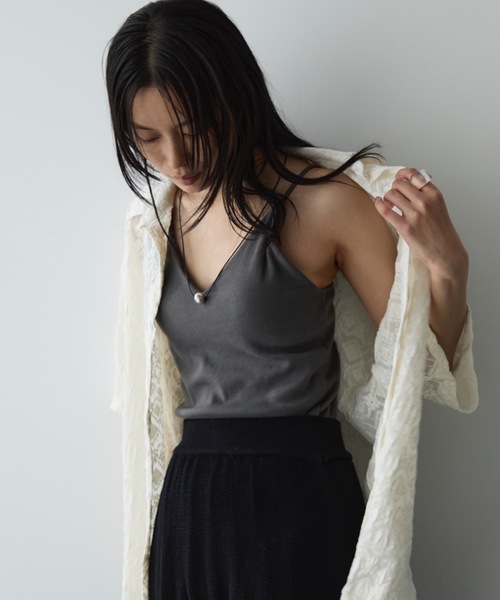 カップインVネックキャミソール（キャミソール）｜DFFUR.（ディフル