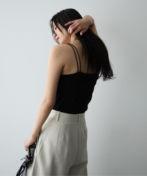 カップインVネックキャミソール（キャミソール）｜DFFUR.（ディフル