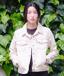 Levi's｜リーバイスのデニムジャケット（ベージュ系）通販