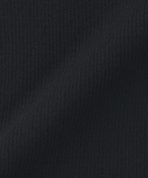 MUJI Labo(ムジラボ)の「〔MUJI Labo〕婦人 強撚コットンニット半袖プルオーバー(Tシャツ/カットソー・レディース・オフホワイト/ブラック・XL/L/M/S)」の4枚目の写真