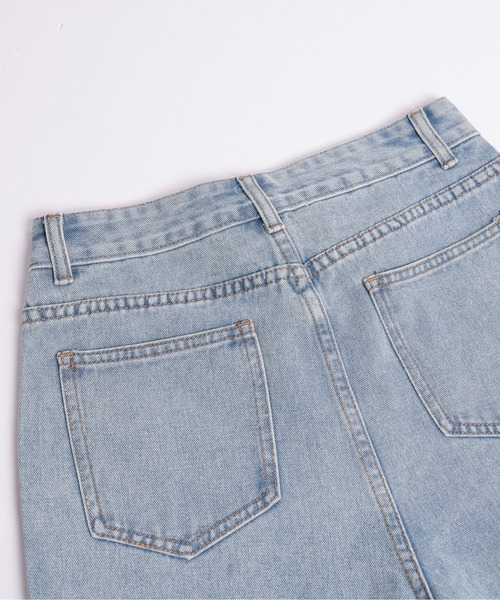 AMELY(エミリー)の「ハートモチーフ デニムパンツ(デニムパンツ・レディース・ブラック/ブルー・M/L)」の19枚目の写真